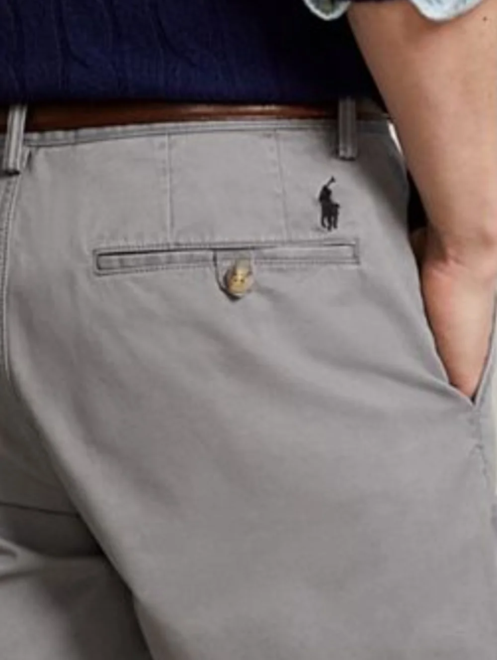 Polo Ralph Lauren The Polo Chino Shorts Gray Size 38